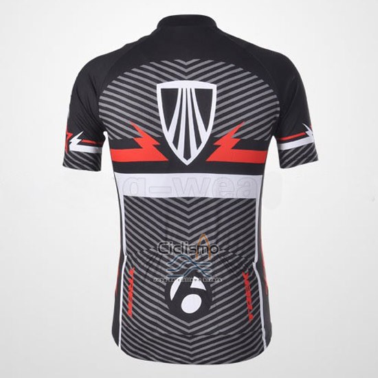 Trek Ropa Ciclismo Culotte Corto 2011 Mangas Cortas Negro y Blanco